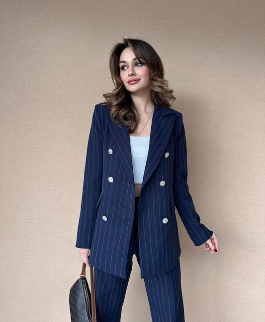 Dilara Set - Navy Blue