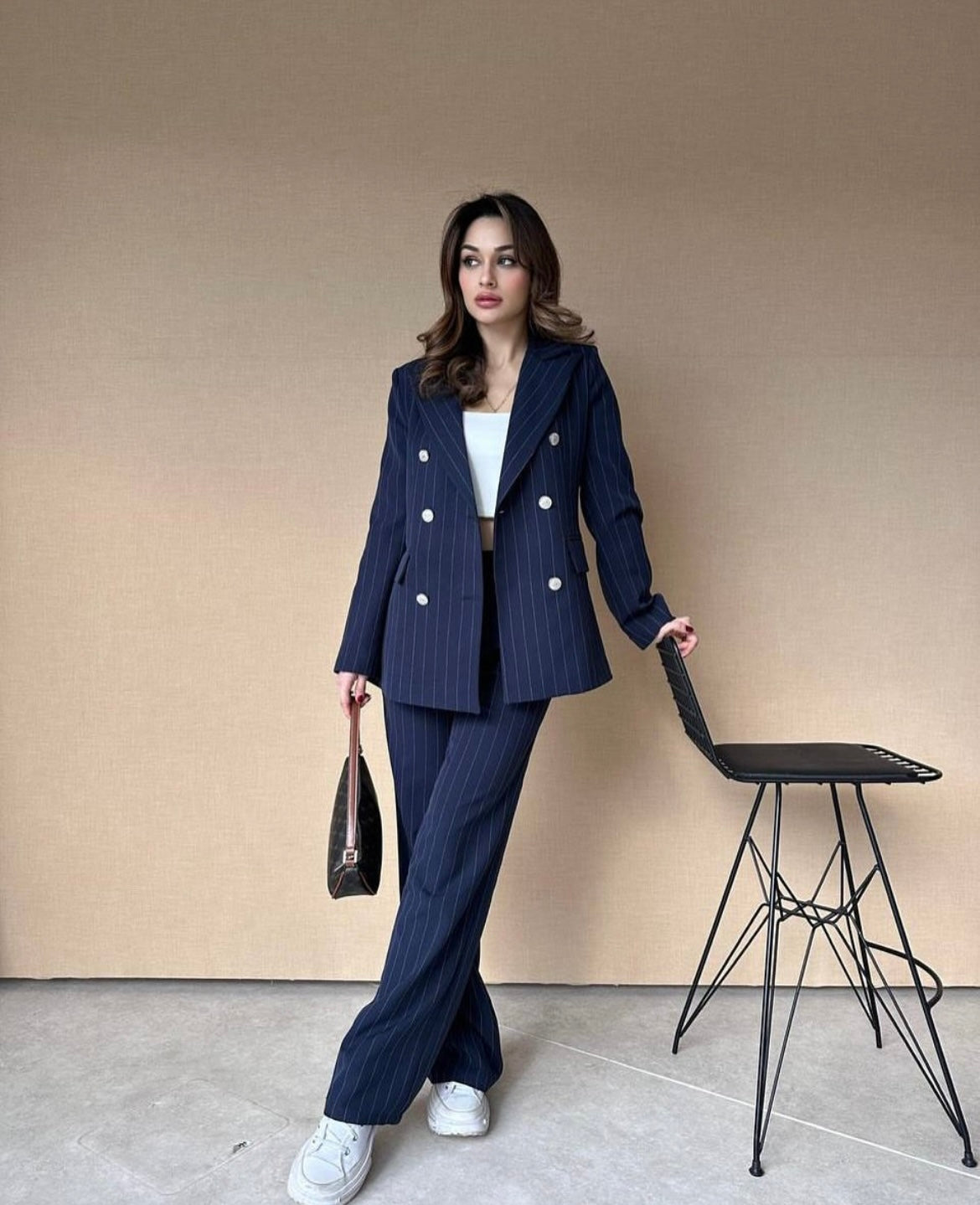 Dilara Set - Navy Blue