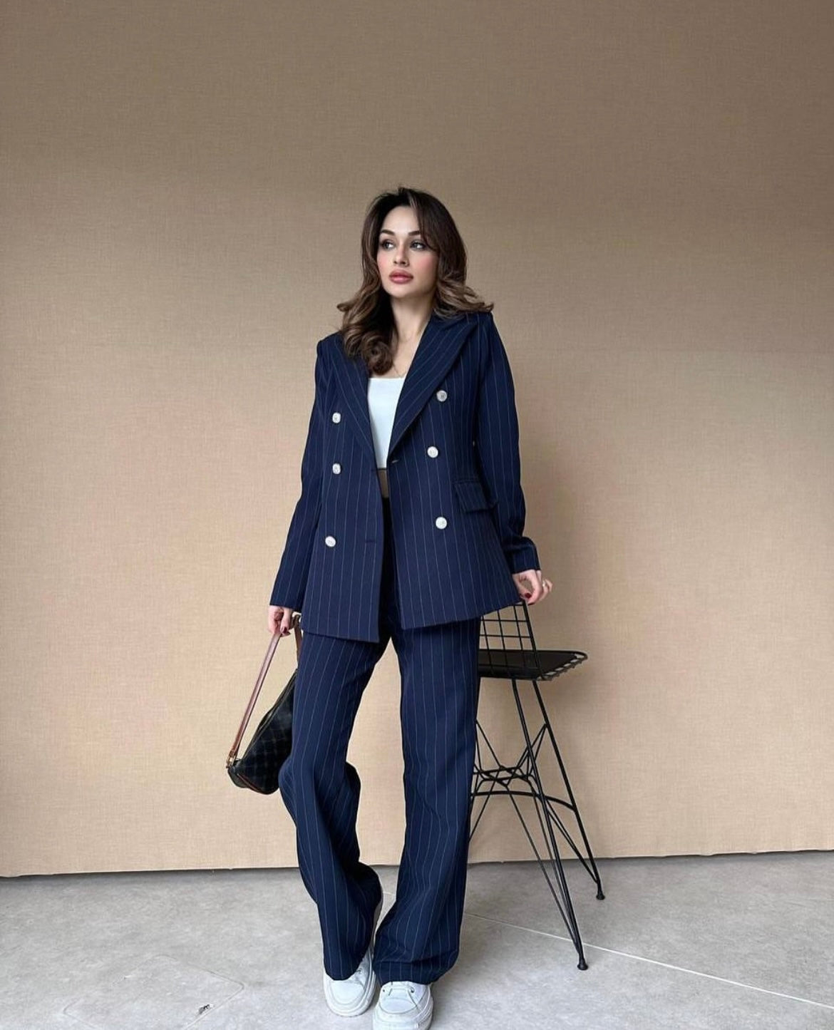 Dilara Set - Navy Blue