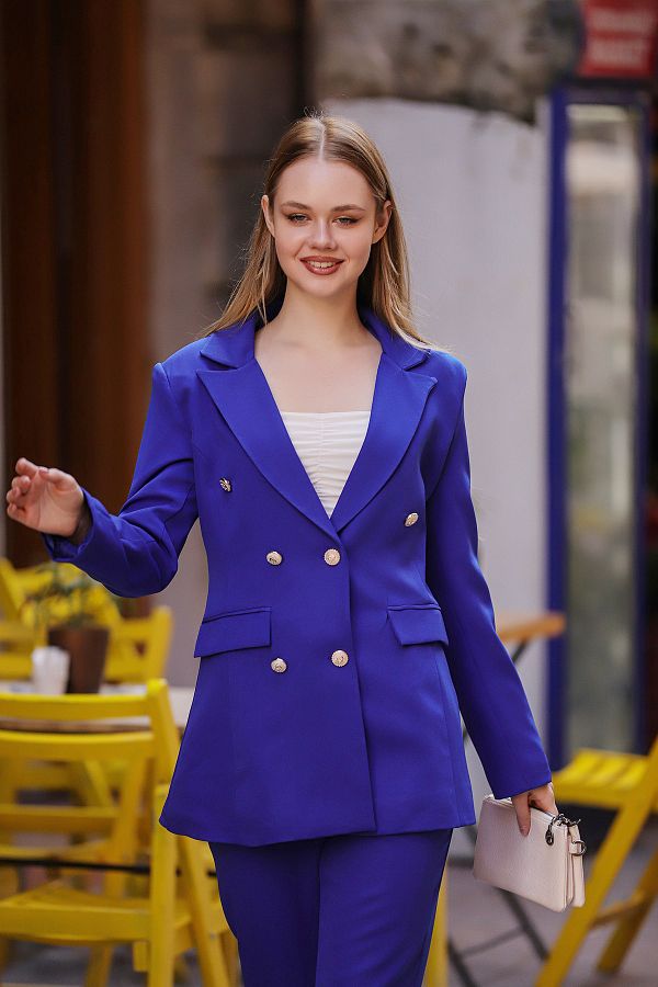 Vera Blazer - Navy Blue